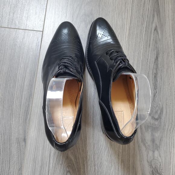 The Office of Angela Scott Shoes Miss Button Deltoy Women 40 Oxford Heels Witch - Picture 6 of 16